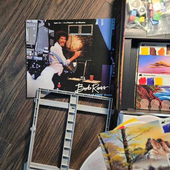 BOB ROSS, "Art of Chill" Board Game "Happy Little Trees" NEW! - Picture 7 of 7